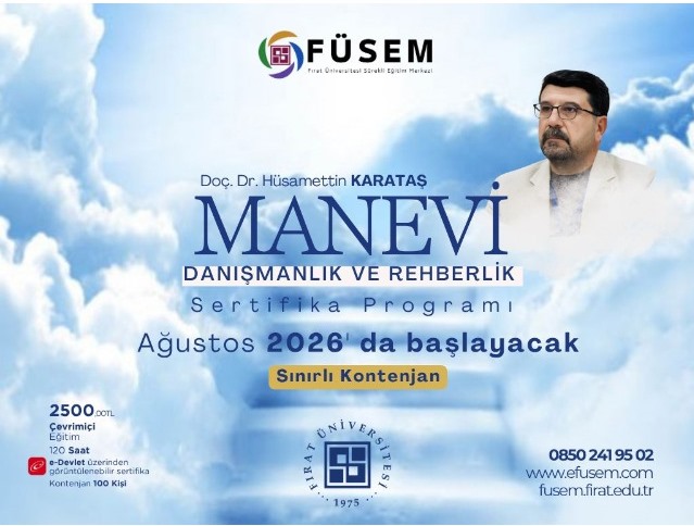 Manevi Danışmanlık ve Rehberlik Sertifika Programı