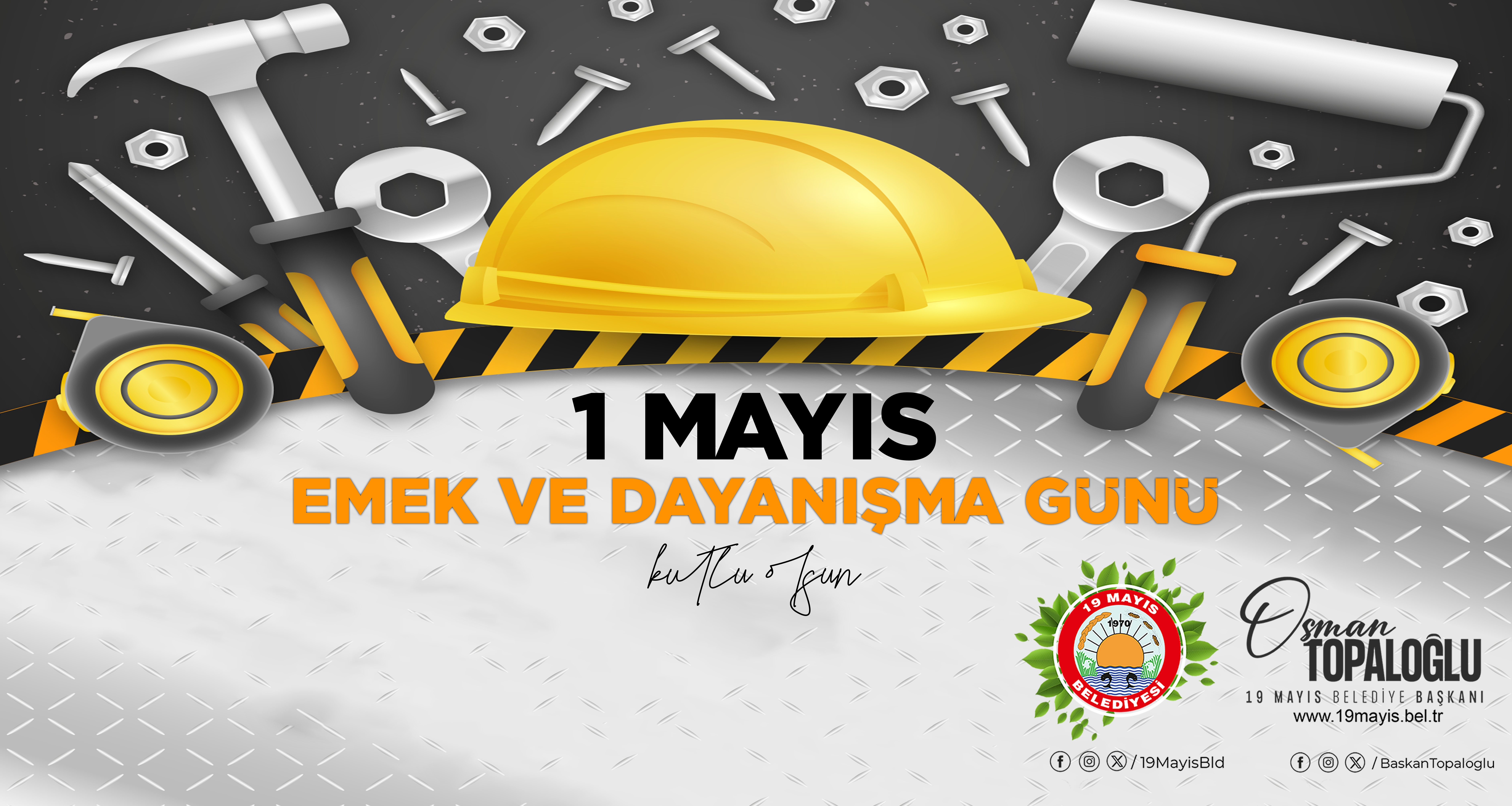1 MAYIS EMEK VE DAYANIŞMA GÜNÜ KUTLU OLSUN.