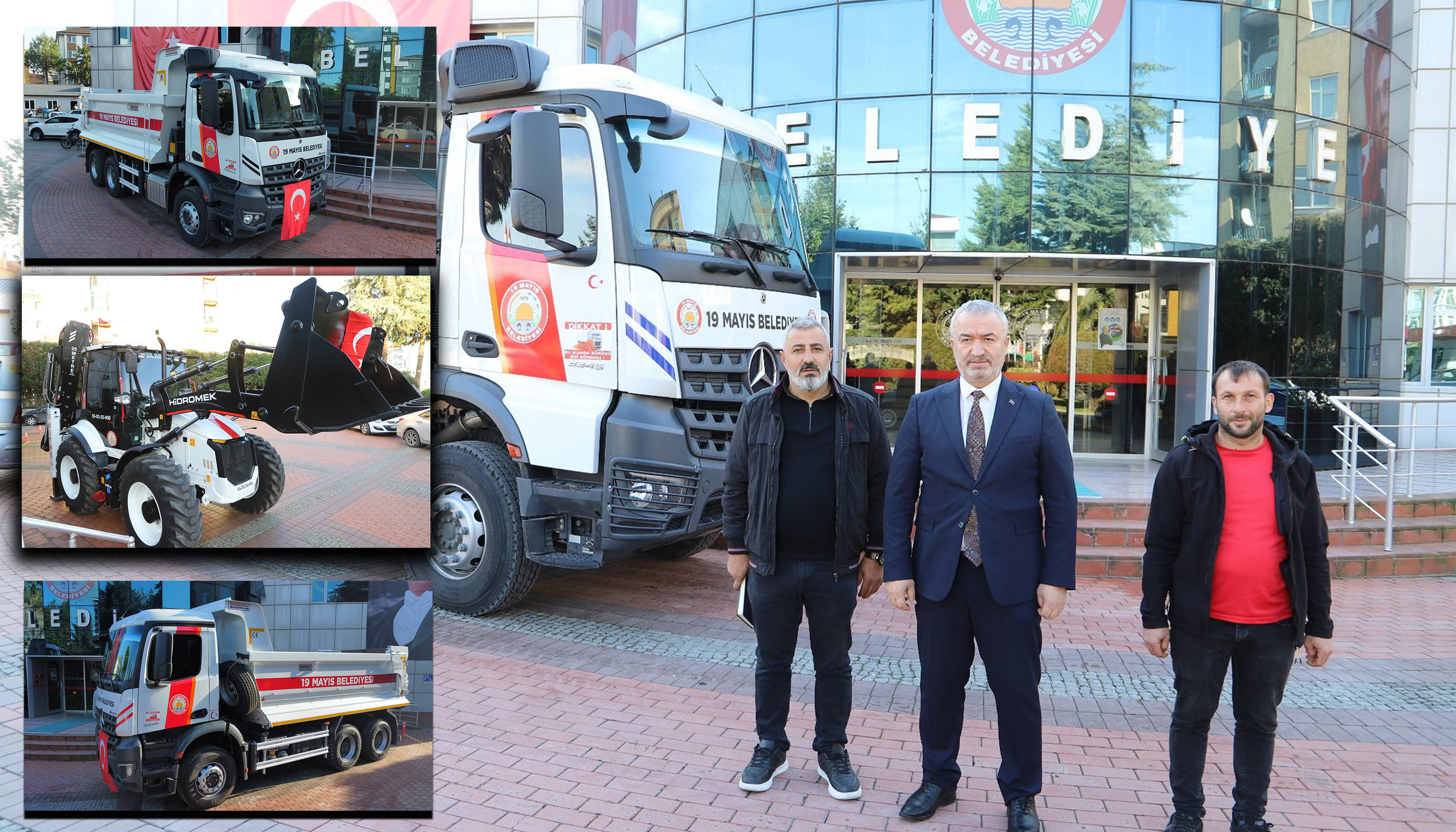 19 Mayıs Belediyesi Araç Filosunu Yenilemeye devam ediyor.