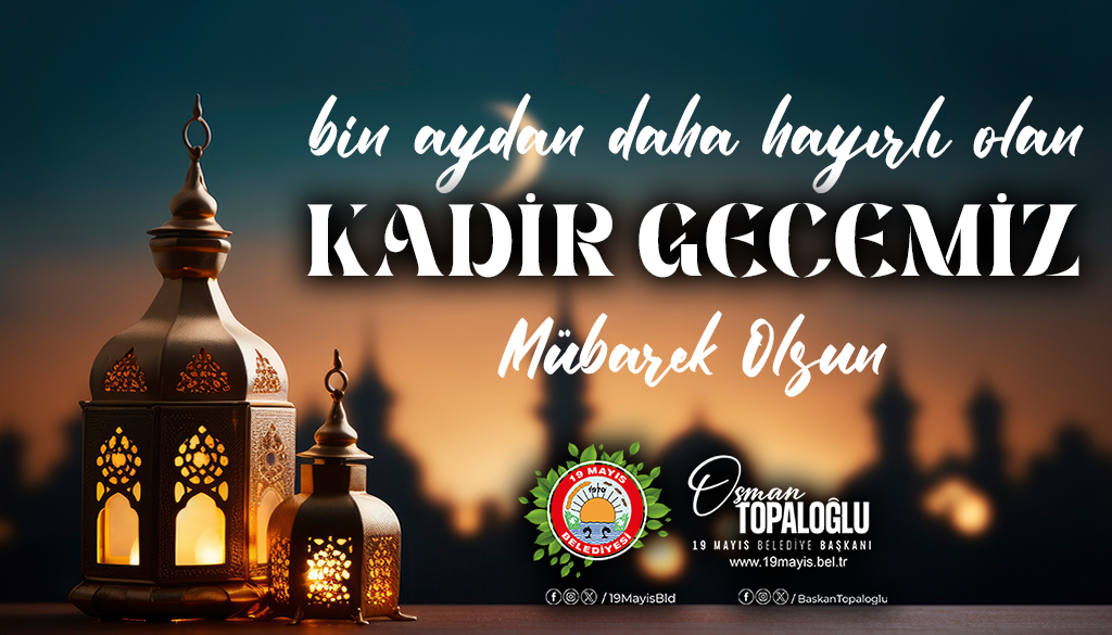 Kadir Gecemiz Mübarek Olsun