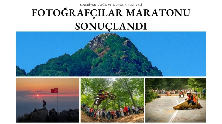 5.Nebiyan Doğa ve Gençlik Festivali Fotoğrafçılar Maratonu Sonuçlandı