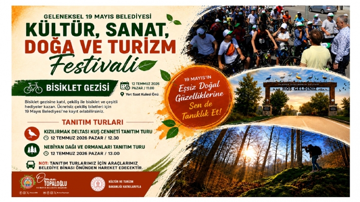 GELENEKSEL 19 MAYIS BELEDİYESİ KÜLTÜR, SANAT,  DOĞA VE TURİZM FESTİVALİ