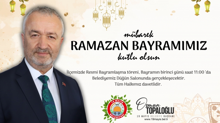 Ramazan Bayramınız Kutlu Olsun
