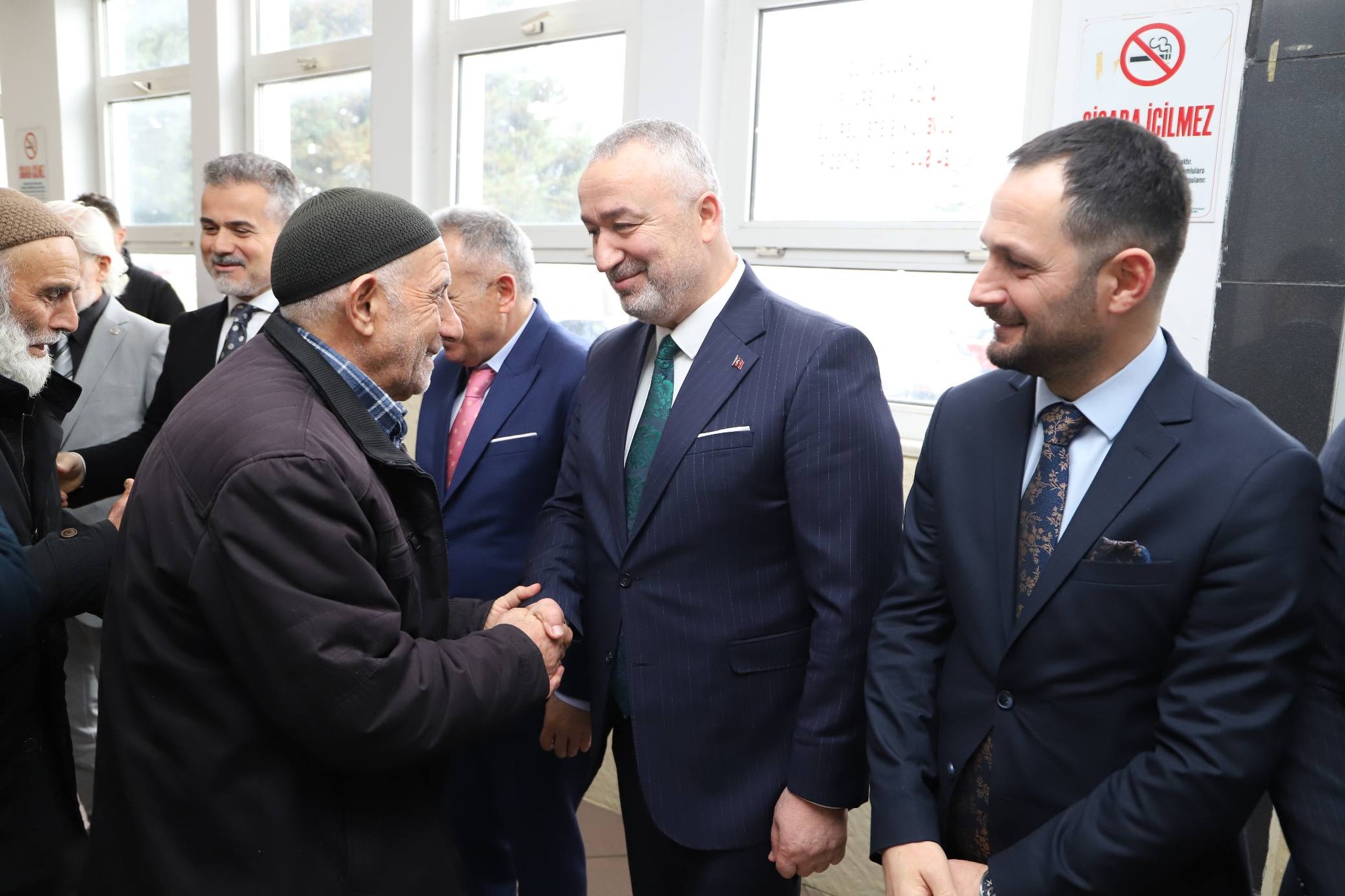 Yoğun Katılımlı Geleneksel Bayramlaşma